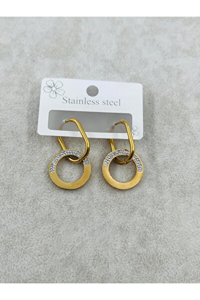 Bozhi Earrings Steel Gold Special Gift