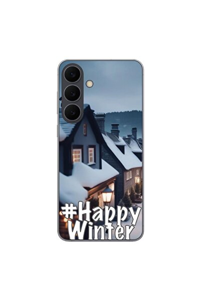 OEM Husa compatibila cu Samsung Galaxy S25 FE Silicon Gel Tpu Model Happy Winter