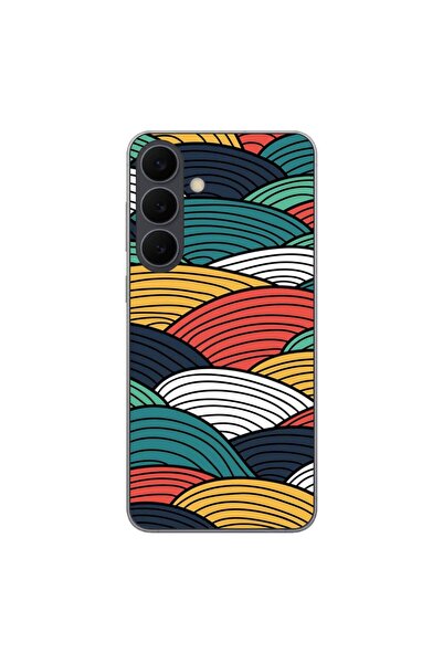 OEM Husa compatibila cu Samsung Galaxy S25 FE Silicon Gel Tpu Model Abstract ...