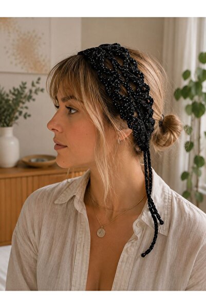 Cherry Butik Knitted Crown Bandana