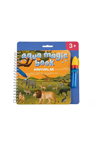 The Monarch Co Aqua Magic Book - Sihirli Su Boyama Kitabı (Yeniden Kullanılab...