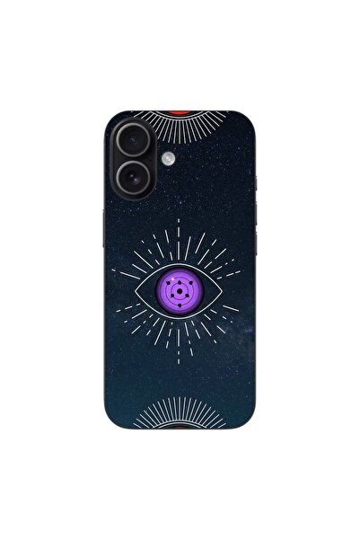 OEM Husa compatibila cu Apple iPhone 17 Silicon Gel Tpu Model Tomoe Rinnegan Eye