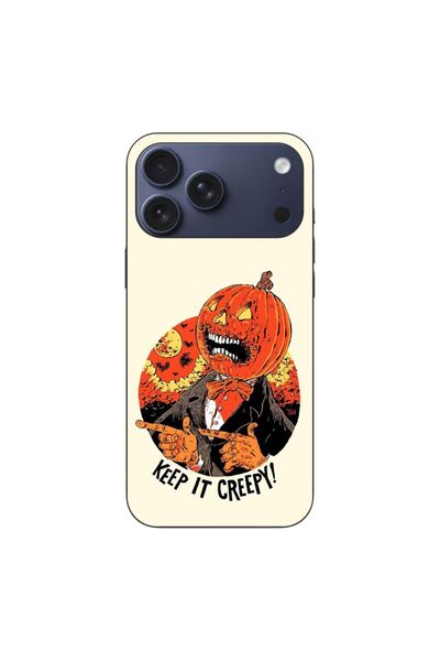 OEM Husa compatibila cu Apple iPhone 17 Pro Max Silicon Gel Tpu Model Hallowe...