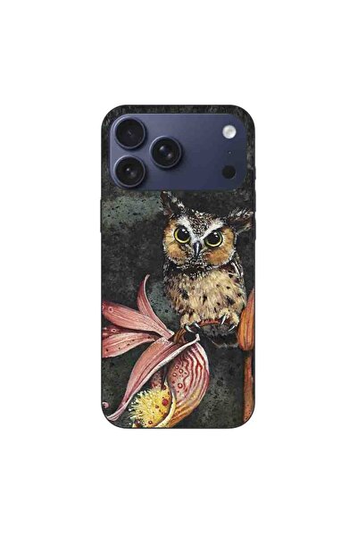 OEM Husa compatibila cu Apple iPhone 17 Pro Max Silicon Gel Tpu Model Owl Pai...