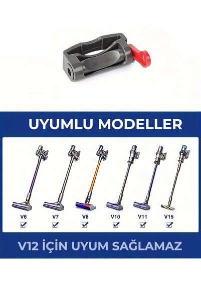 Marketto Dyson V15 Süpürge için Uyumlu Tetik Kilidi / Güç Düğmesi Kilidi