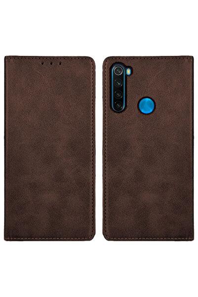 Other Sonique Vintage Wallet Synthetic Leather Brown (Redmi Note 8T)