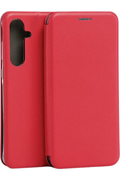 Beline Θήκη Συνθετικό Δέρμα / Σιλικόνη Κόκκινο (Galaxy A55)