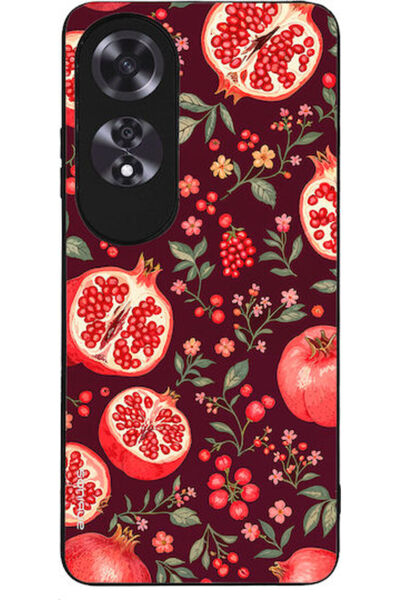 Other Θήκη Σειράς Φρούτων Sonique για Oppo A60 - Ρόδι
