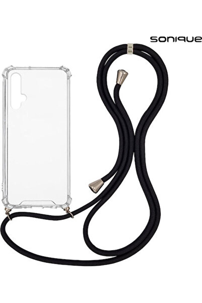 Other Sonique Πίσω Θήκη Σιλικόνης με Λουράκι Διαφανής (Huawei Nova 5T / Honor...