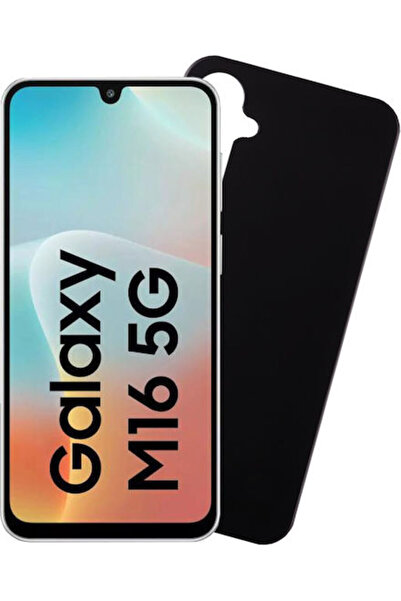Other Volte-Tel Μαύρη Θήκη Πλάτης Σιλικόνης για Samsung M16 5G M166
