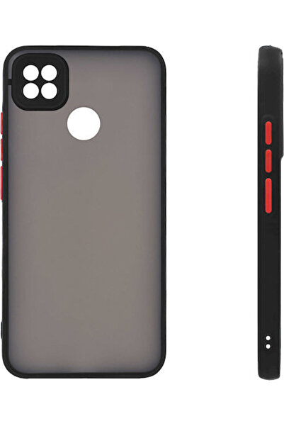 Other Sonique Color Button Bumper Silicone / Plastic Black (Redmi 9C)