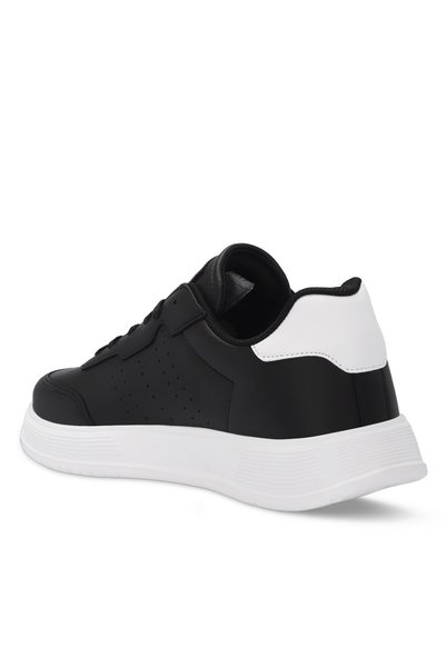 Slazenger حذاء رياضي كاجوال مريح برباط أسود وأبيض للنساء، خفيف الوزن ومريح للاستخدام