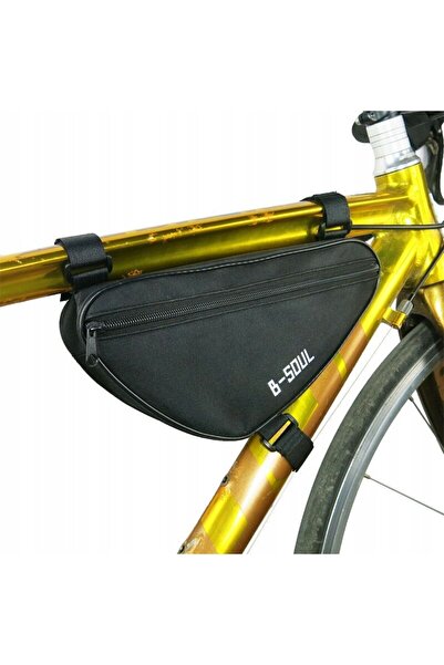 Gearox B-Soul Bicycle Frame Bag 1L Black Reflective