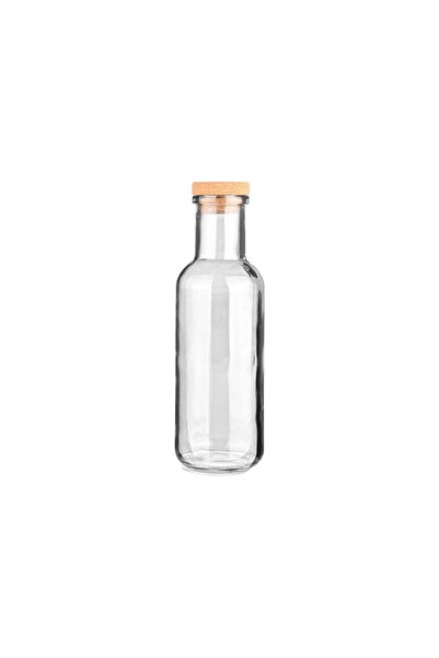 estia Μπουκαλι Γυαλινο 1000ml με Καπακι Φελλου Διαφανο 01-21894