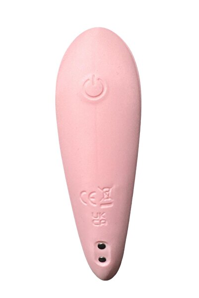 OEM Vibrator pentru cuplu din silicon, 9 moduri de vibrație, waterproof, 18x3.7cm