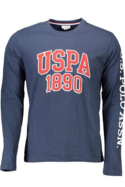 U.S. Polo Assn. Ανδρική Μπλούζα Μακρυμάνικη 60859 34502-179 Μπλέ - XL