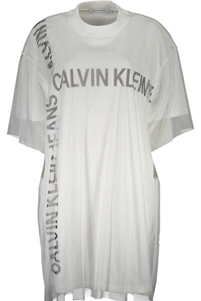 Calvin Klein T-shirt short sleeves Women J20J214158-YAF-BIANCO - S