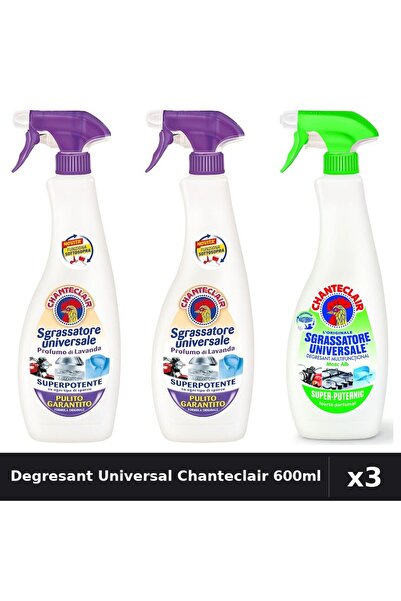 Chanteclair Set 3 Degresant Universal 600ml - Lavanda, Mosc Alb, Lamaie