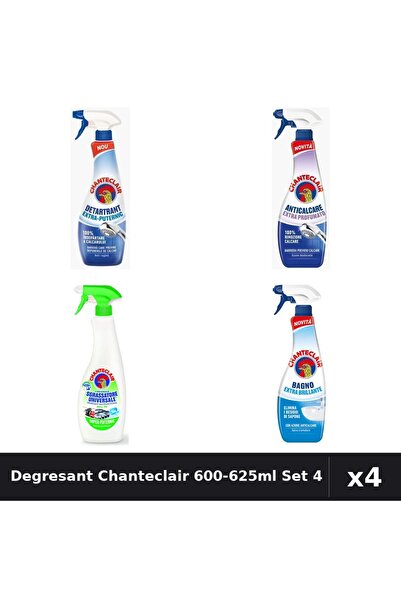 Chanteclair Set 4 Degresant Universal 600-625ml - Extra Parfumat, Puternic, S...