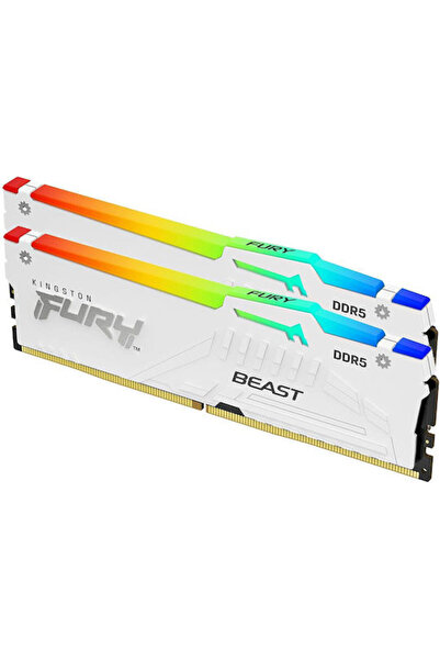 Kingston Fury Beast RGB DDR5 64GB RAM με 2x32GB Μονάδες και Ταχύτητα 5600 για...