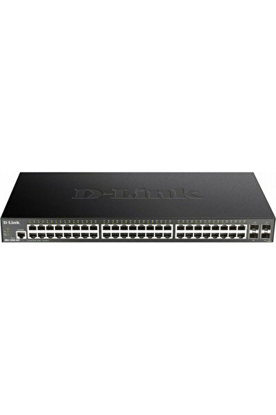 D-Link DGS-1250-52X Διαχειριζόμενος διακόπτης L2 PoE+ με 48 θύρες Ethernet Gi...