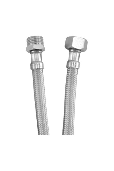 Beta Shoes Σπιράλ Συνδέσεως Αρσ – Θηλ Inox 1/2” 60cm Viospiral Quickflex [κωδ...