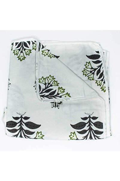 Weswadesi Baby Dohar – Green and Grey Printed