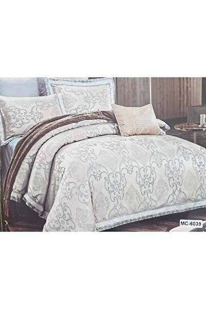 MILANO COLLECTION Set Lenjerie Pat Dublu Jacquard MC-6039