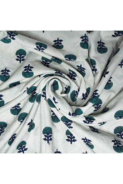 Weswadesi Reversible Baby Dohar – Green and Lime Floral Print