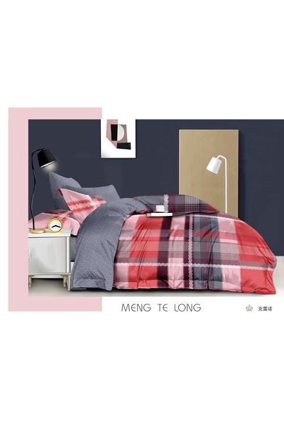 MILANO COLLECTION Finet Double Bed Linen Top Bottom Set 6 Pieces MC-6019