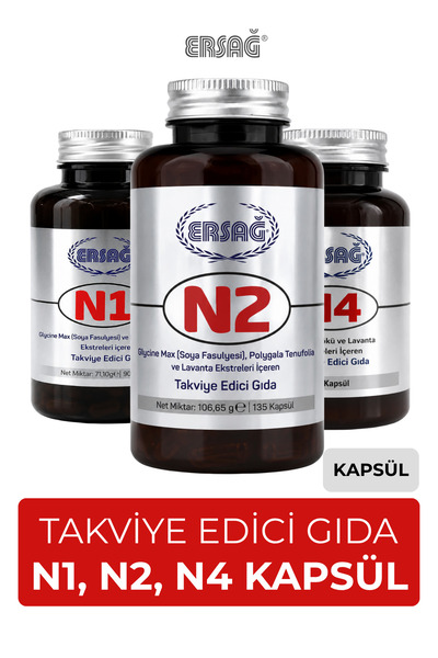 Ersağ N1 Kapsül N2 Kapsül N4 Kapsül Seti
