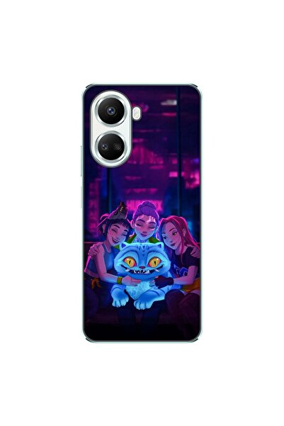 OEM Θήκη συμβατή με Huawei Nova 10 SE Σιλικόνης Gel TPU με σχέδιο KPop Demon ...