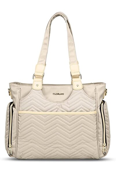Little Story Matilda Diaper Bag by - Ivory, Classic