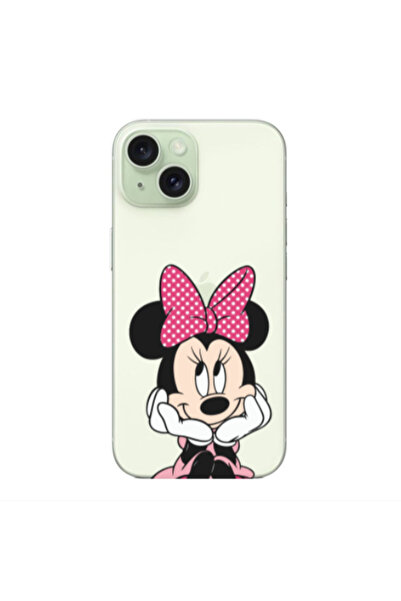 Other Apple iPhone 15 Plus Minnie 2 Transparent Silicone TPU Θήκη