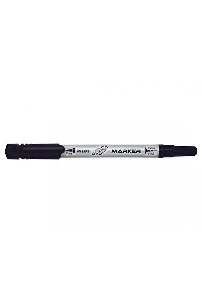 Pilot Marker CD 2 vârfuri negru twin