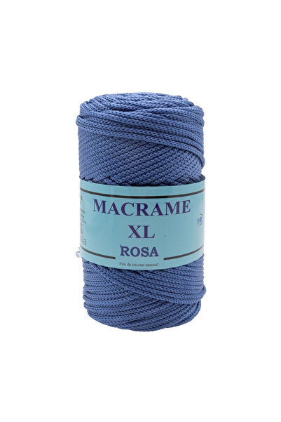 Pin Trade SRL Macrame XL Rosa 235 pre-knitted thread spool, 100% polypropylen...