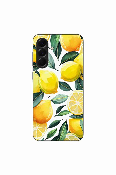 OEM Husa compatibila cu Samsung Galaxy A56 Silicon Gel Tpu Model Lemons Pattern