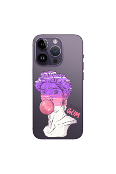 Other Apple iPhone 14 Pro Pin Bubble Transparent Silicone TPU Θήκη