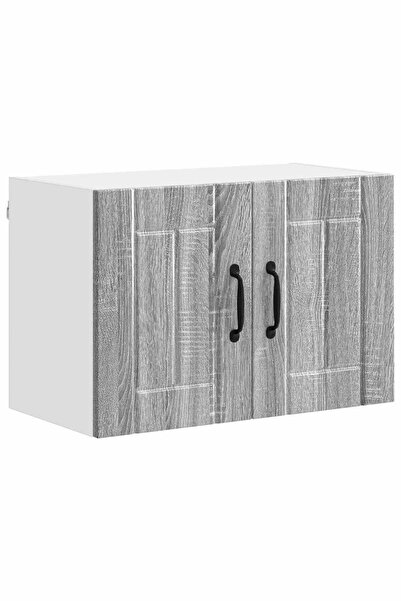 vidaxl Kitchen wall cabinet with door Sonoma Grey 60 x 31 x 40 cm