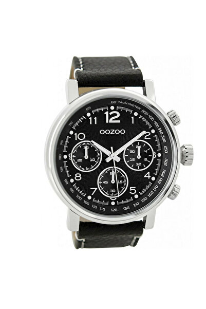 Oozoo Ρολόι Ανδρικό Black Strap c9459