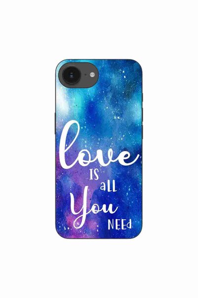 OEM Case compatible with Apple iPhone 16e Silicon Gel Tpu Model Love Is All Y...