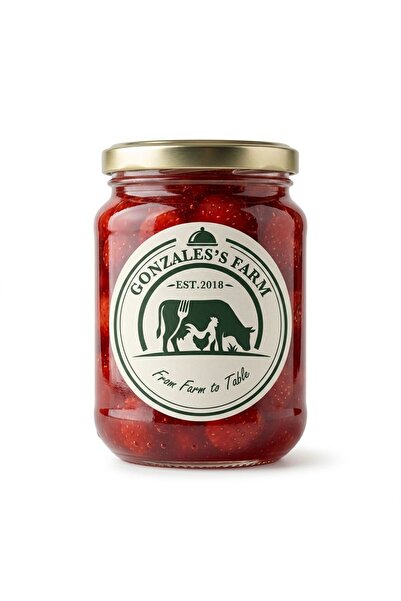 GONZALES'S FARM GONZALESS FARM ÇİLEK REÇELİ