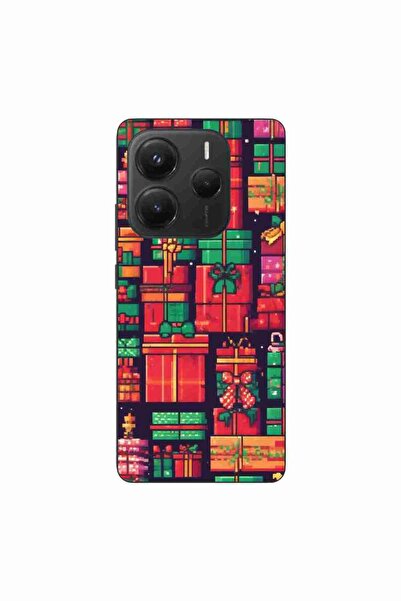 OEM Θήκη συμβατή με Xiaomi Redmi Note 14 5G, από σιλικόνη TPU, με σχέδιο Pixe...