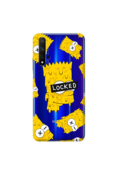 Other Huawei Nova 5 T Bart Simpson Transparent Silicone TPU Θήκη