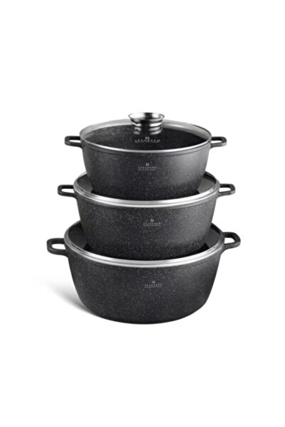 La Roma Scent Your Story EDENBERG 6PCS CERAMIC PAN Top Bottom Set + GLASS LID...