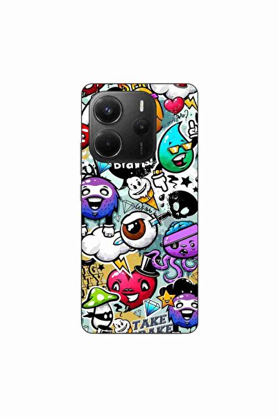 OEM Husa compatibila cu Xiaomi Redmi Note 14 4G Silicon Gel Tpu Model Pop Art...