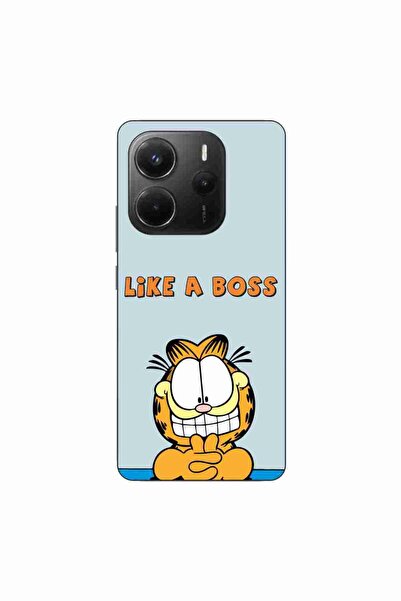 OEM Θήκη συμβατή με Xiaomi Redmi Note 14 4G Σιλικόνης TPU με σχέδιο Garfield ...