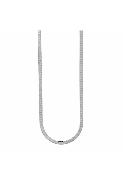 Prince Αλυσίδα Κολιέ Ασήμι 925 σχέδιο φίδι 40cm 1R-CH065