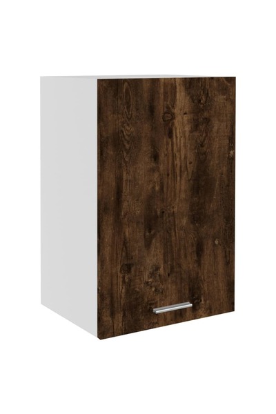 vidaxl Dulap suspendat “Lyon”, stejar fumuriu, 39,5x31x60 cm