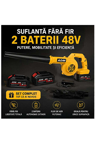 OEM Cordless Blower with Two 48V Batteries